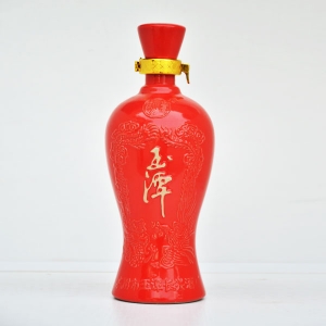 高檔玉潭陶瓷酒瓶